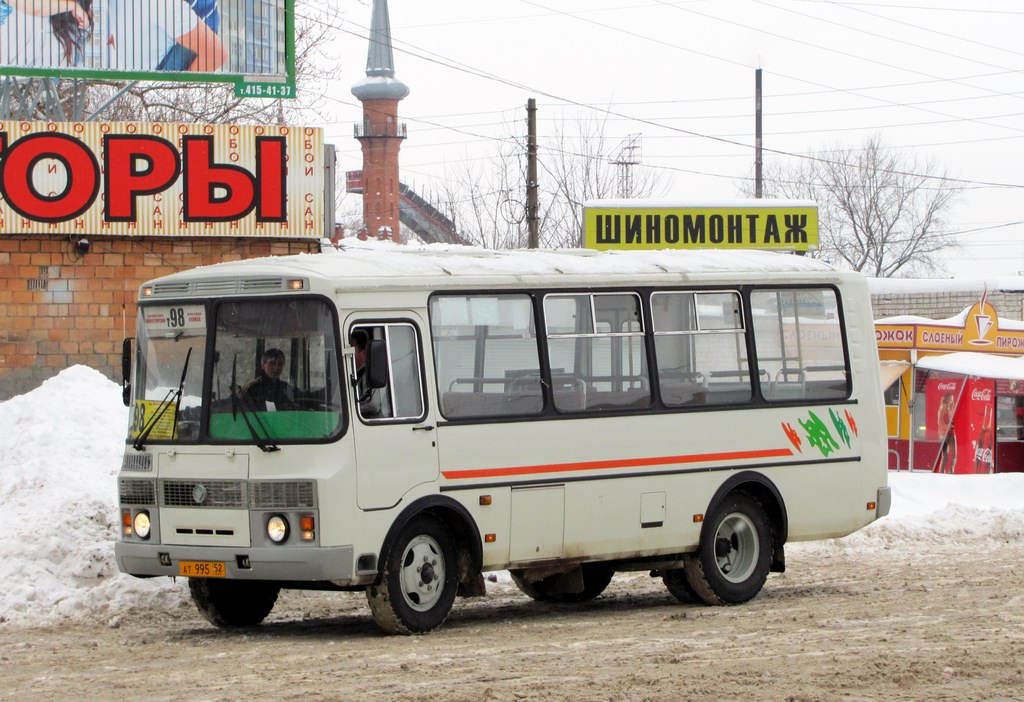 Нижегородская область, ПАЗ-32054 № АТ 995 52