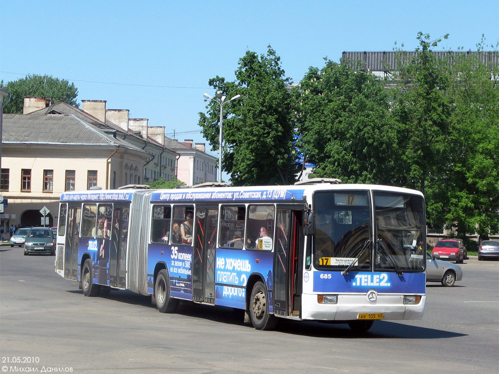 Псковская область, Mercedes-Benz O345G № 685