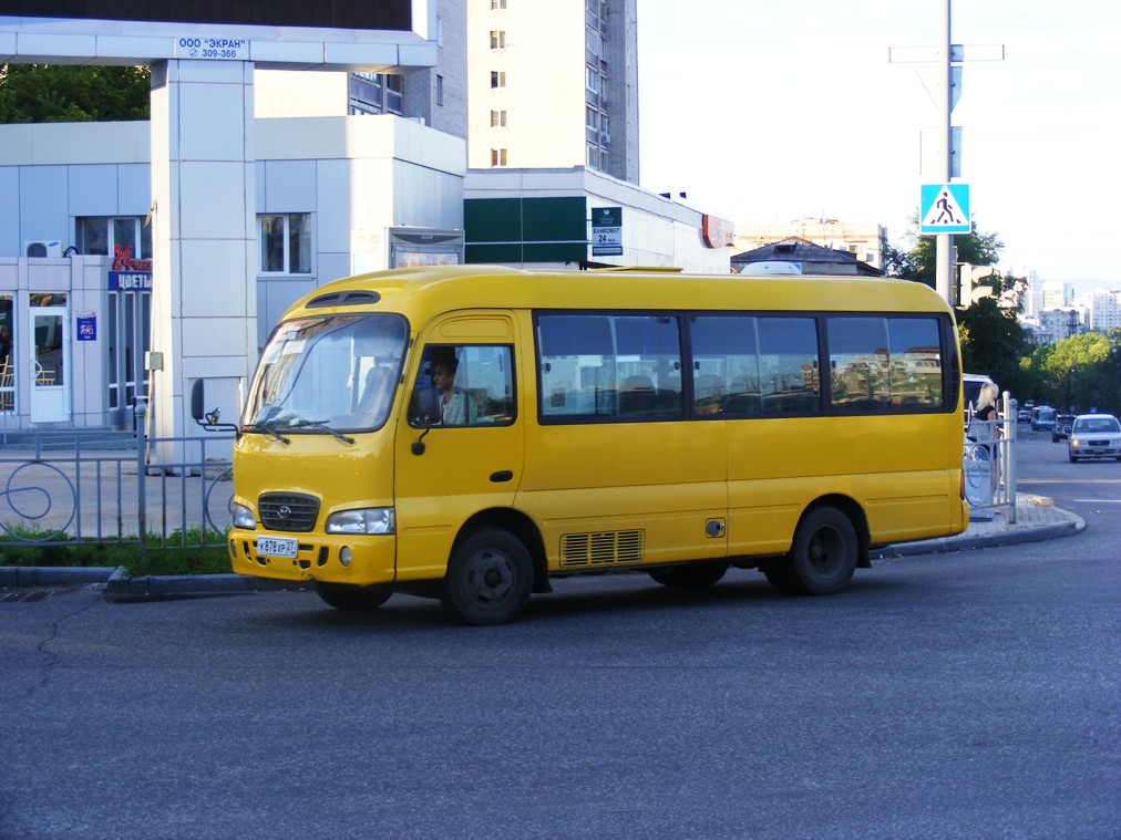 Хабаровский край, Hyundai County Deluxe № К 878 ХР 27