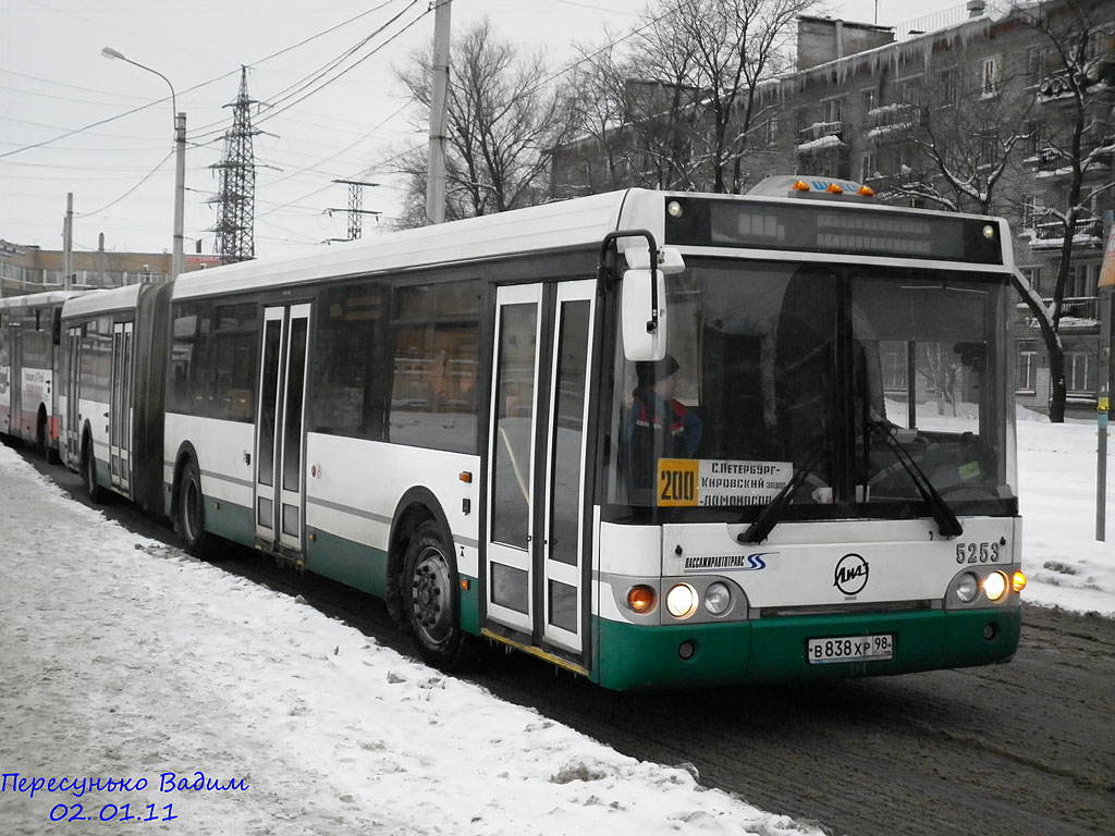 Санкт-Петербург, ЛиАЗ-6213.20 № 5253