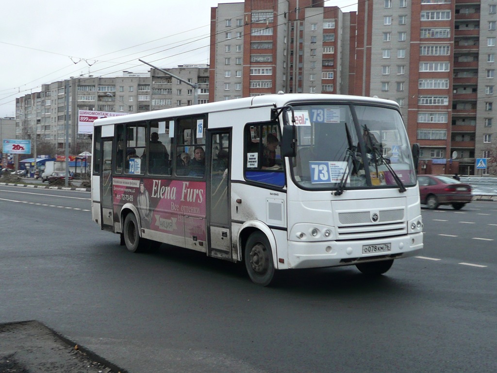 Ярославская область, ПАЗ-320412-03 № О 078 КМ 76