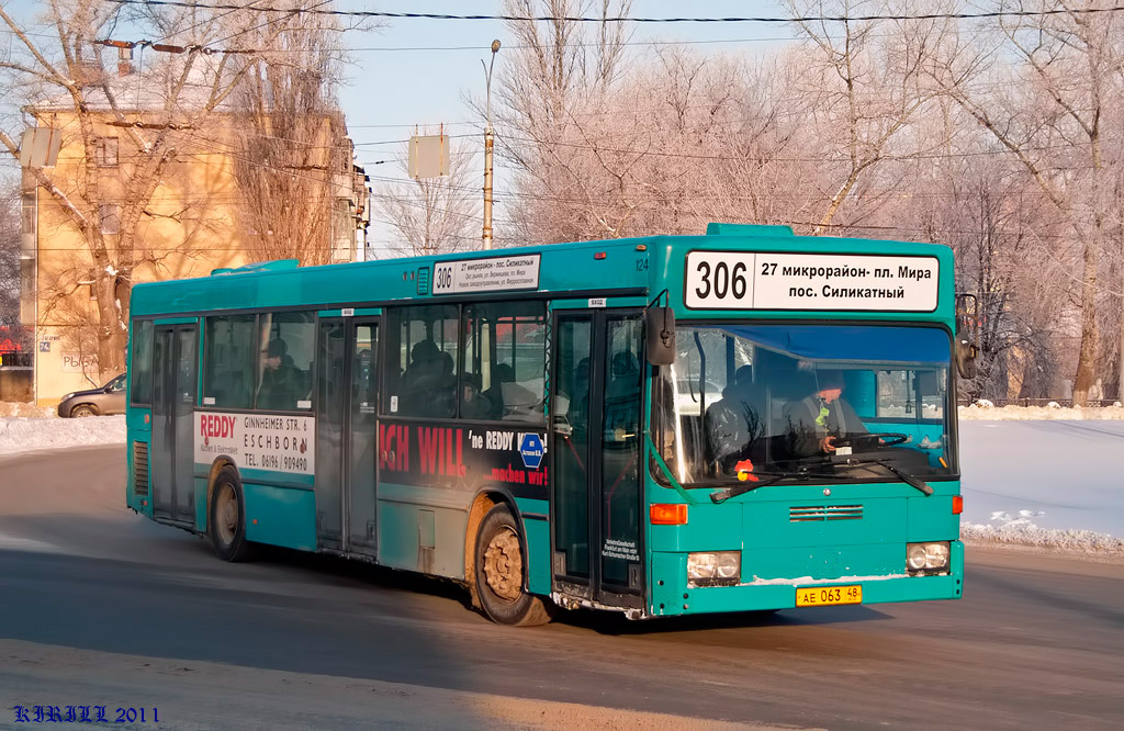 Lipetsk region, Mercedes-Benz O405N # АЕ 063 48