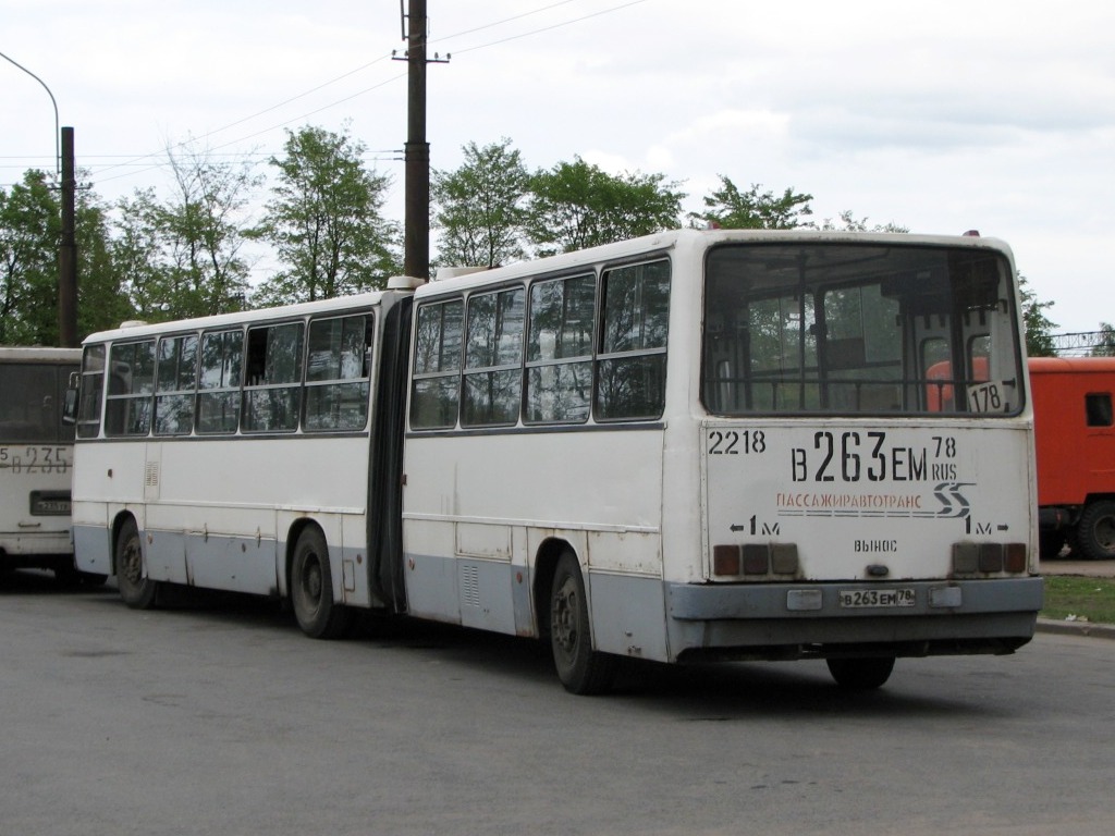 Санкт-Петербург, Ikarus 280.33O № 2218