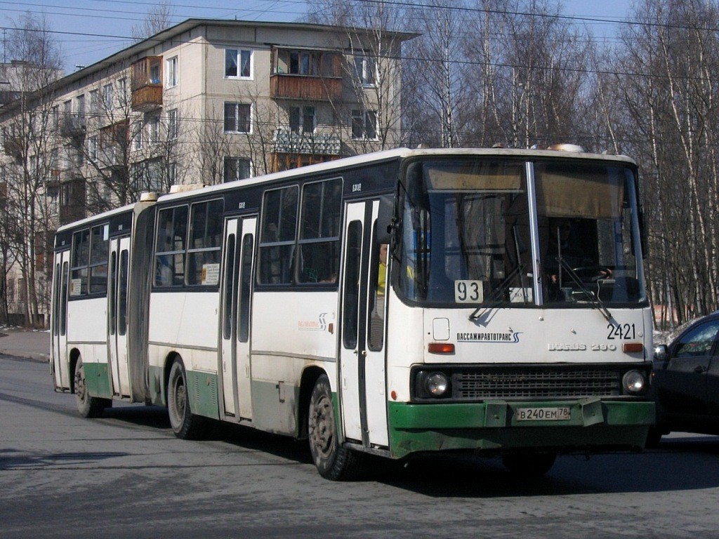 Санкт-Петербург, Ikarus 280.33O № 2421