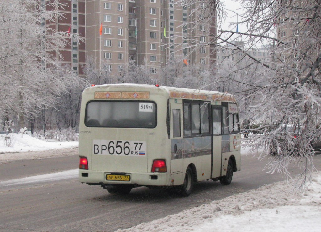 Москва, Hyundai County SWB (РЗГА) № ВР 656 77