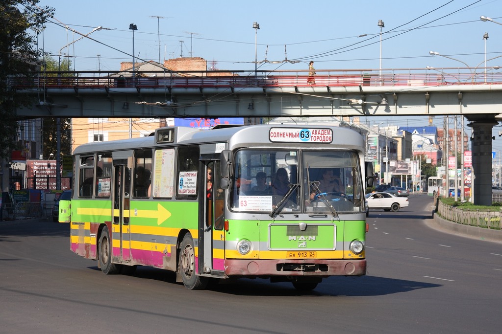 Krasnoyarsk region, MAN 192 SL200 № ЕА 913 24