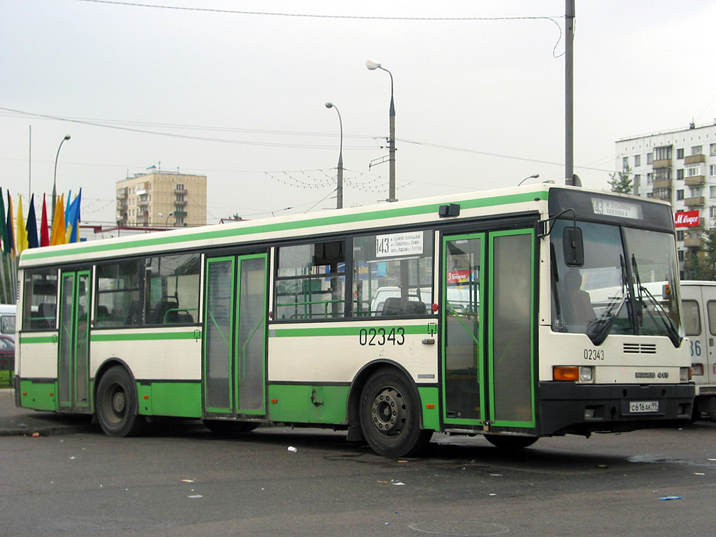Moscow, Ikarus 415.33 # 02343