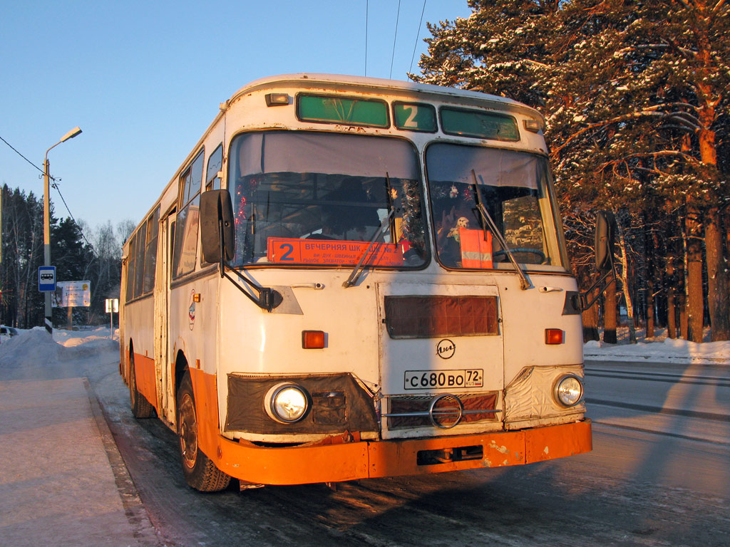 Тюменская область, ЛиАЗ-677М № С 680 ВО 72