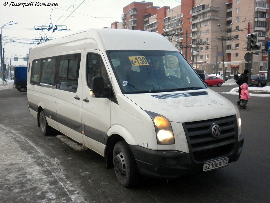 Санкт-Петербург, БТД-2219 (Volkswagen Crafter) № В 218 ВВ 178