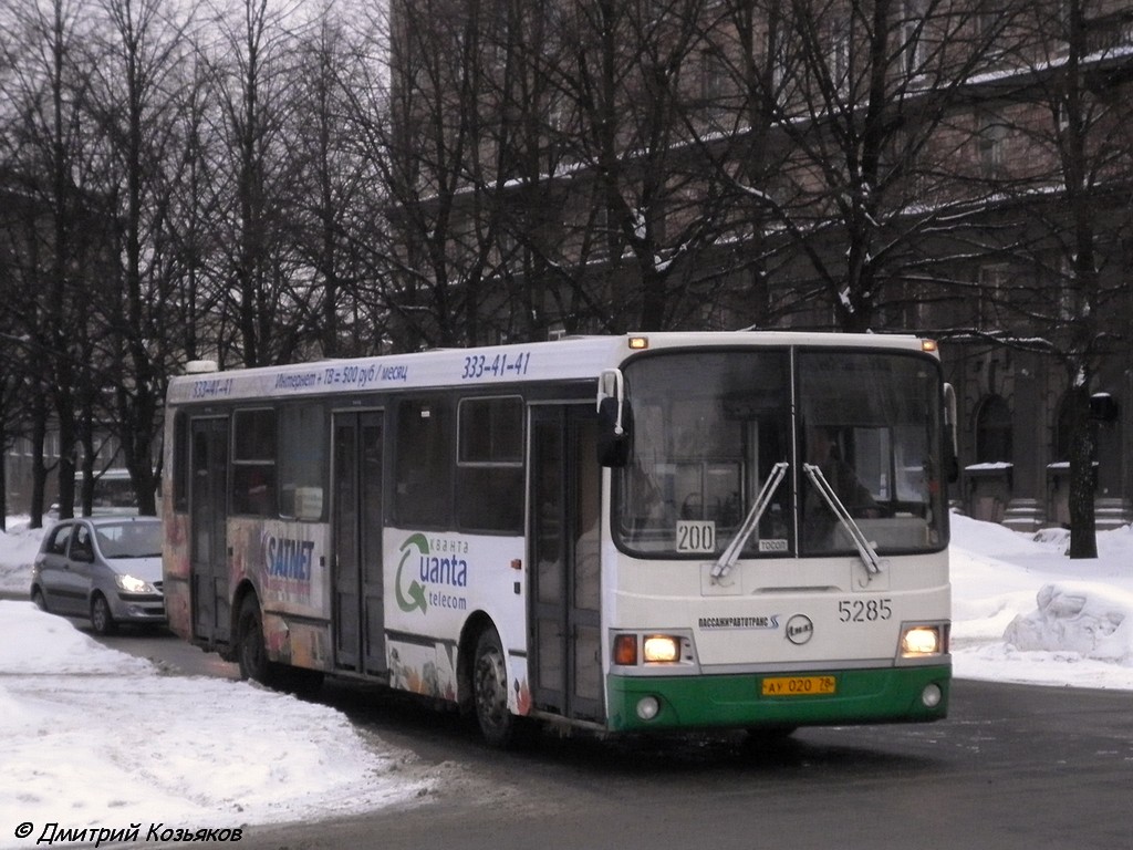 Санкт-Петербург, ЛиАЗ-5256.25 № 5285