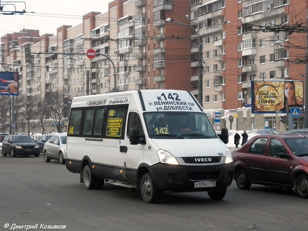 Санкт-Петербург, Нижегородец-2227UT (IVECO Daily) № 039