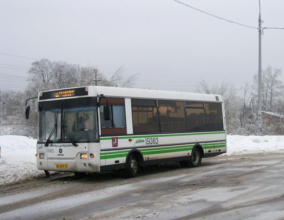 Moskwa, PAZ-3237-01 Nr 19383