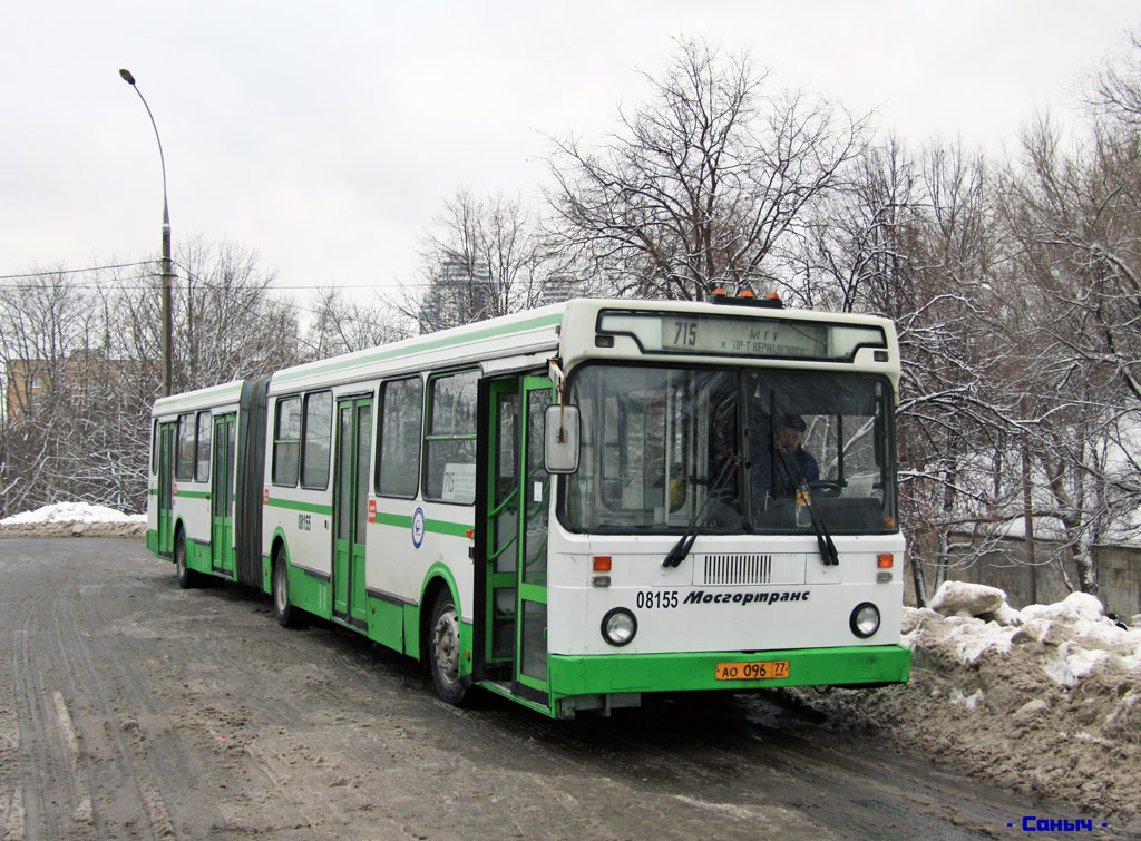 Москва, ЛиАЗ-6212.01 № 08155