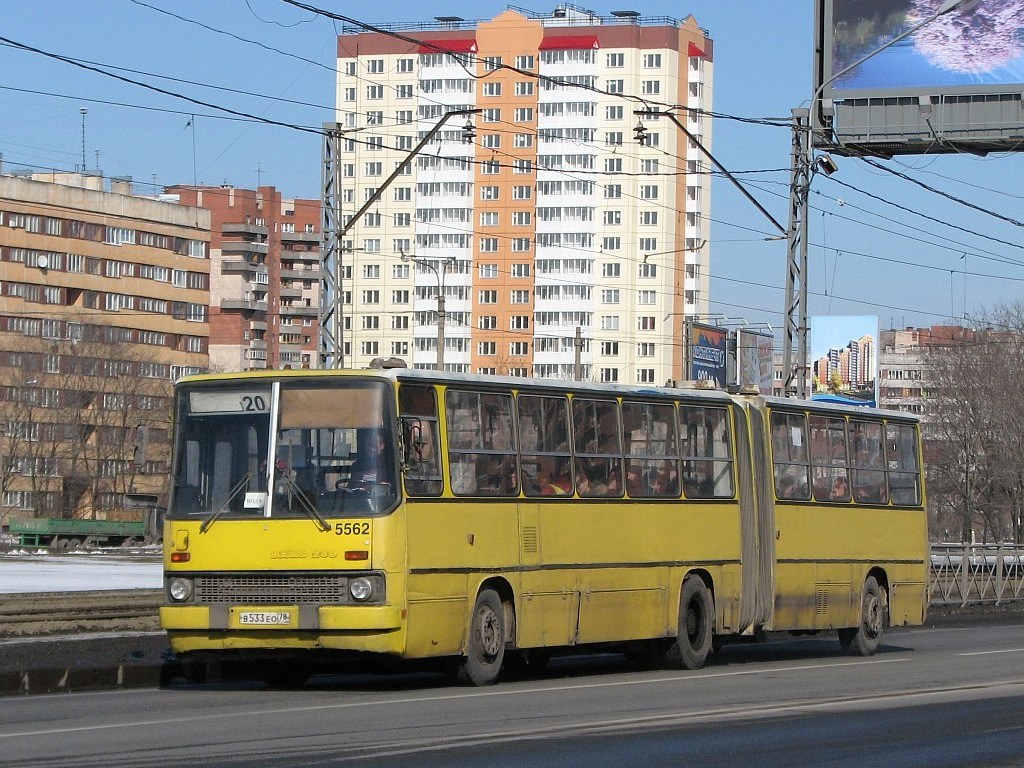 Санкт-Петербург, Ikarus 280.33O № 5562