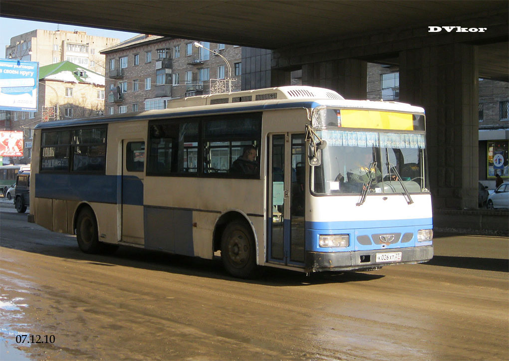 Хабаровский край, Daewoo BS106 Royal City (Busan) № К 026 ХТ 27