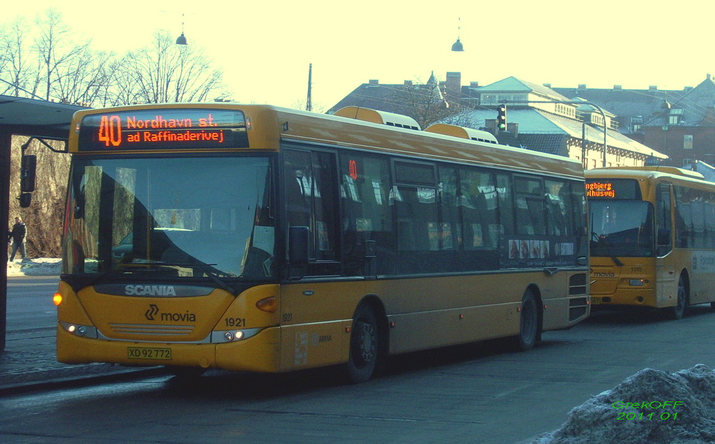 Дания, Scania OmniLink II № 1921