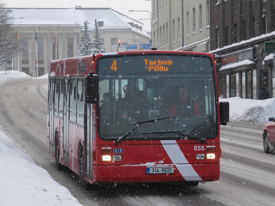 Эстония, Van Hool A300 № 855