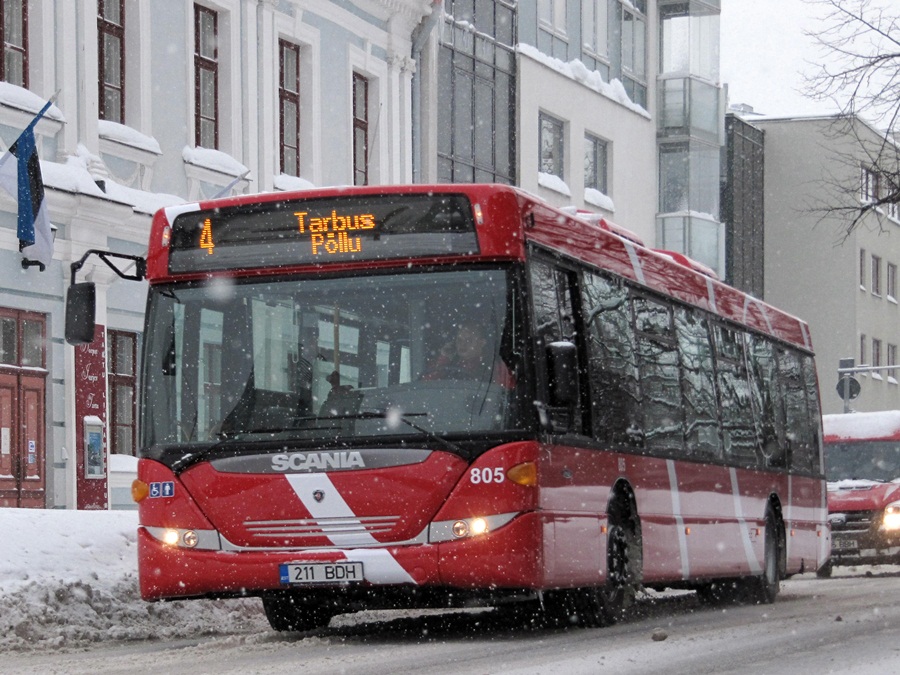 Эстония, Scania OmniCity II № 805