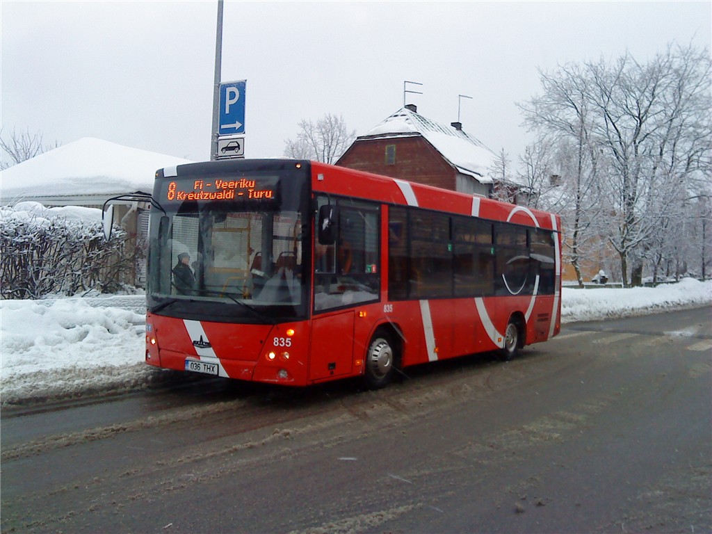 Эстония, МАЗ-206.069 № 835