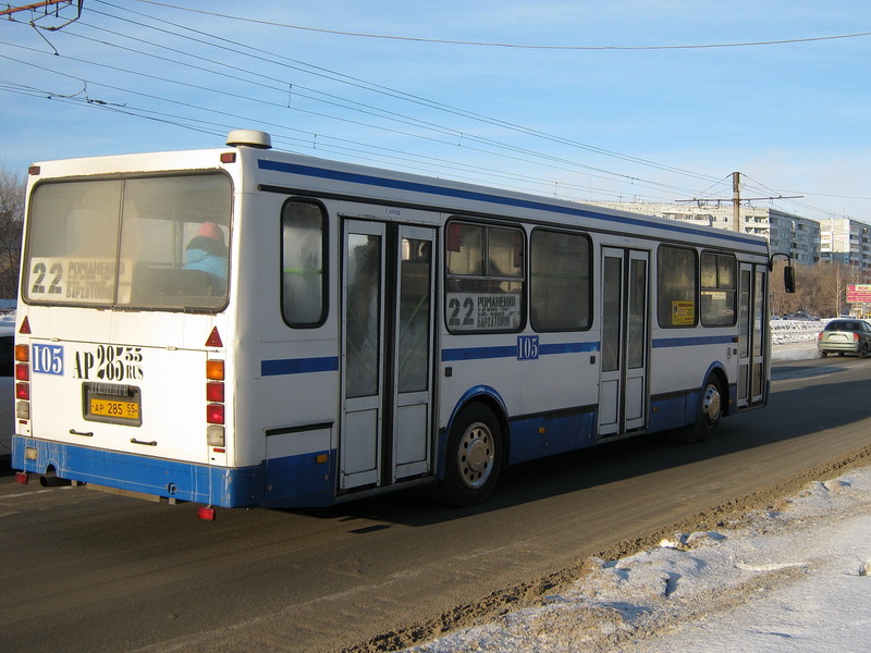 Омская область, ЛиАЗ-5256.45 № 105