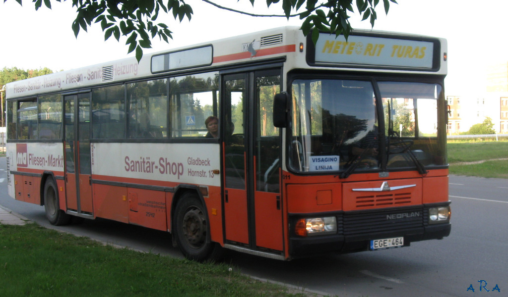 Литва, Neoplan N416SL II № 011