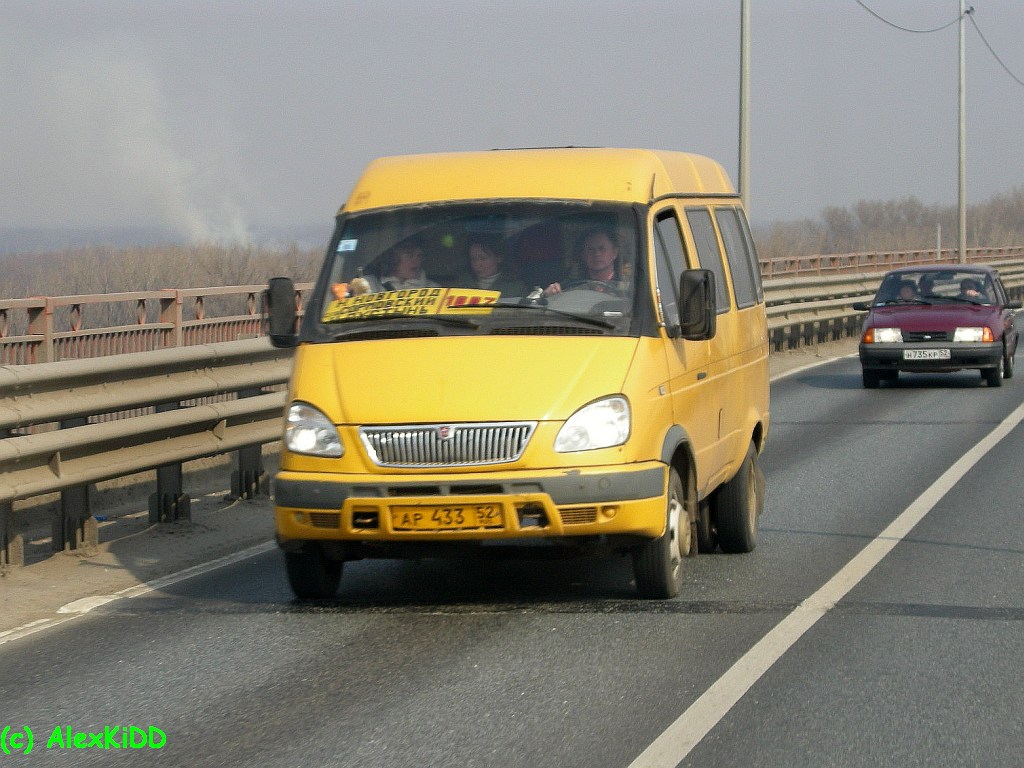 Нижегородская область, ГАЗ-3269-10-03 (X8332690B) № АР 433 52