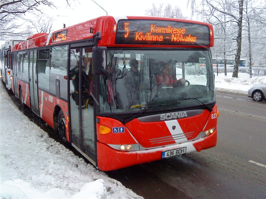 Естонія, Scania OmniCity II № 823