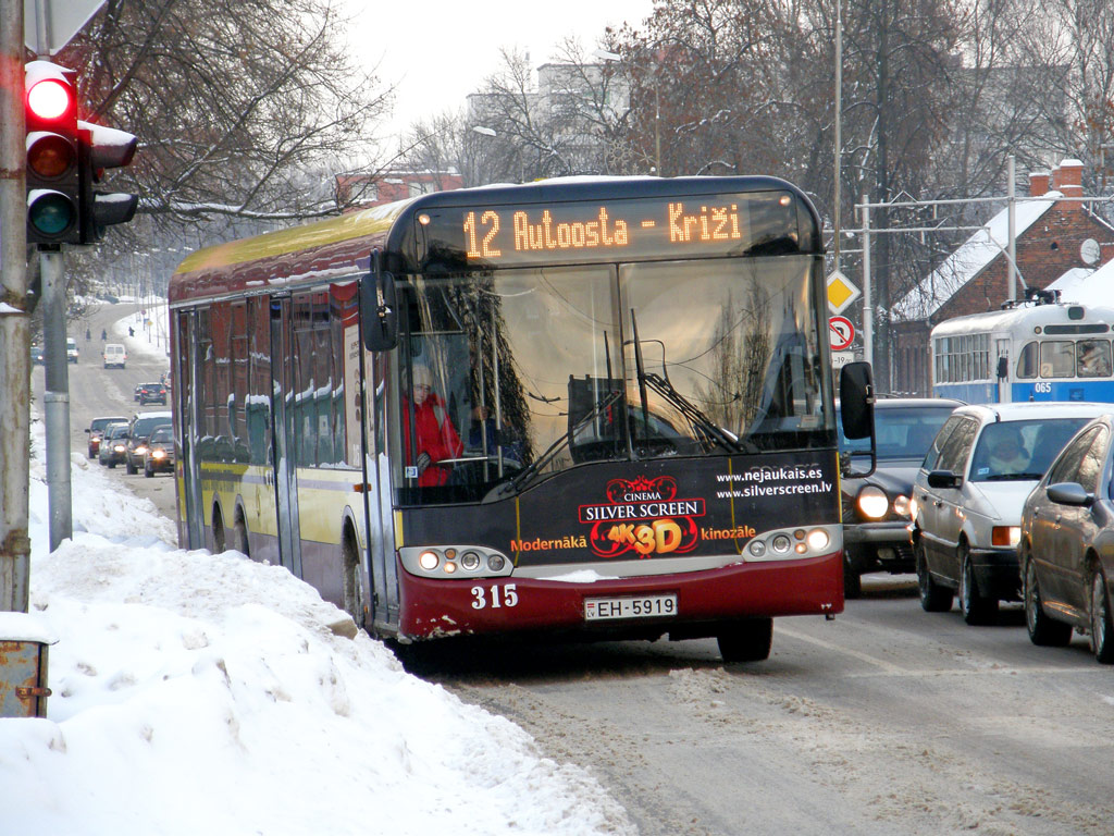 Латвия, Solaris Urbino I 15 № 315