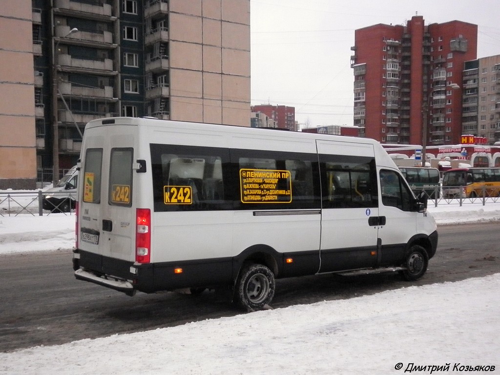 Санкт-Петербург, Нижегородец-2227UT (IVECO Daily) № 114