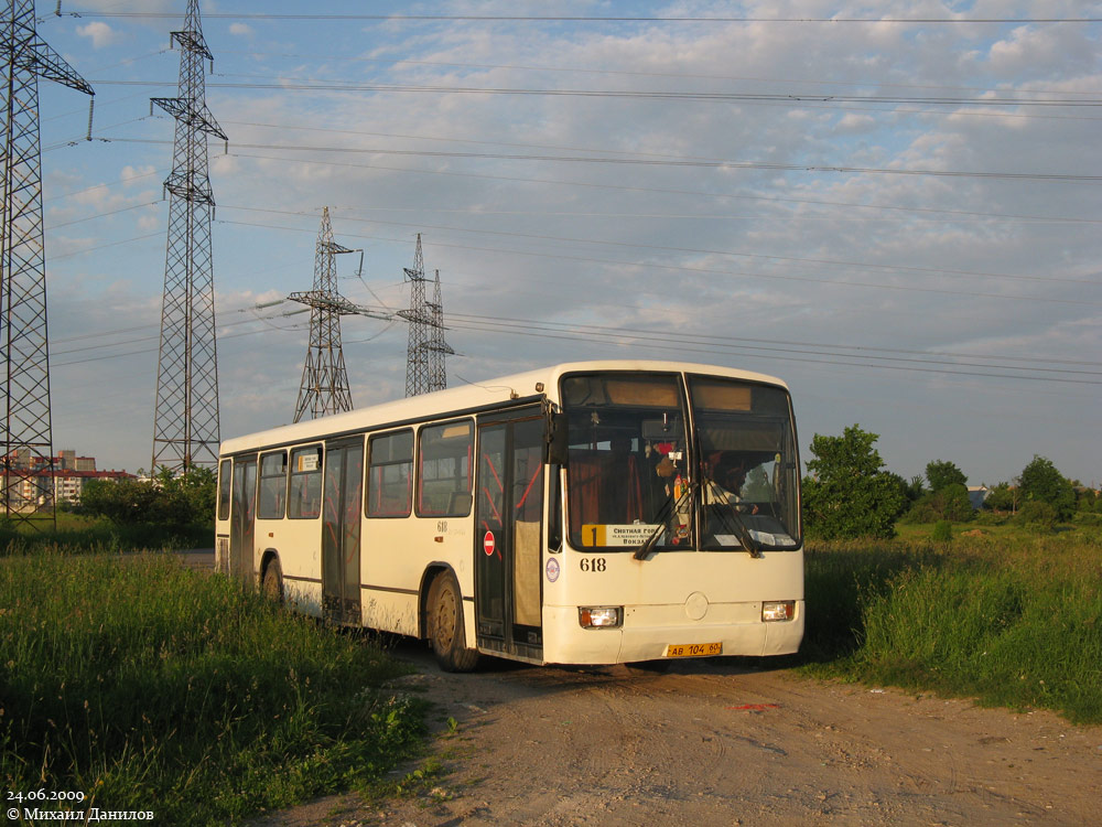 Pszkovi terület, Mercedes-Benz O345 sz.: 618