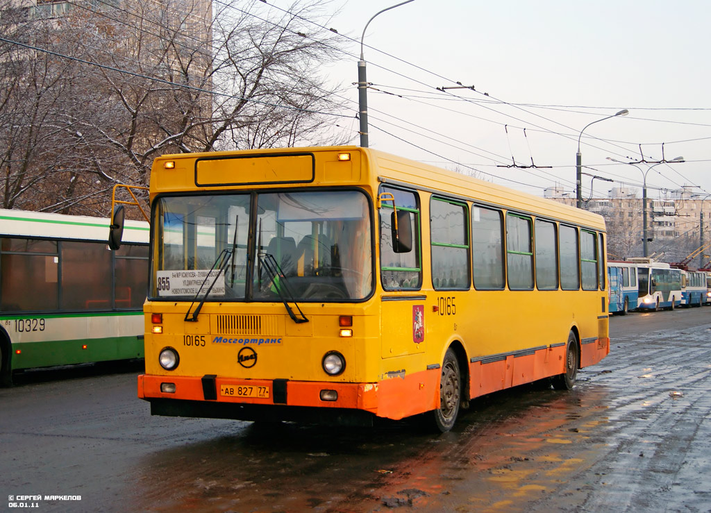 Москва, ЛиАЗ-5256.25-11 № 10165