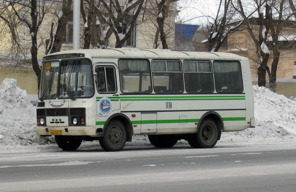 Челябинская область, ПАЗ-32054 № 1118