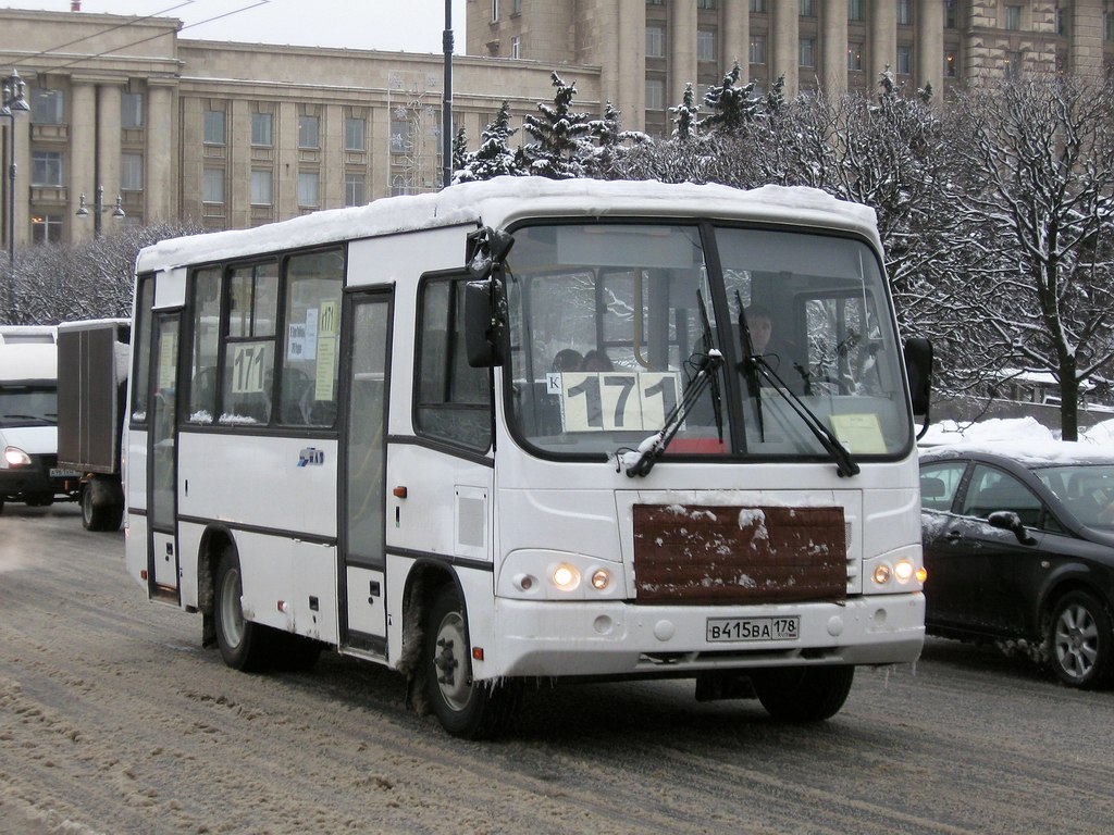 Санкт-Петербург, ПАЗ-320402-03 № В 415 ВА 178