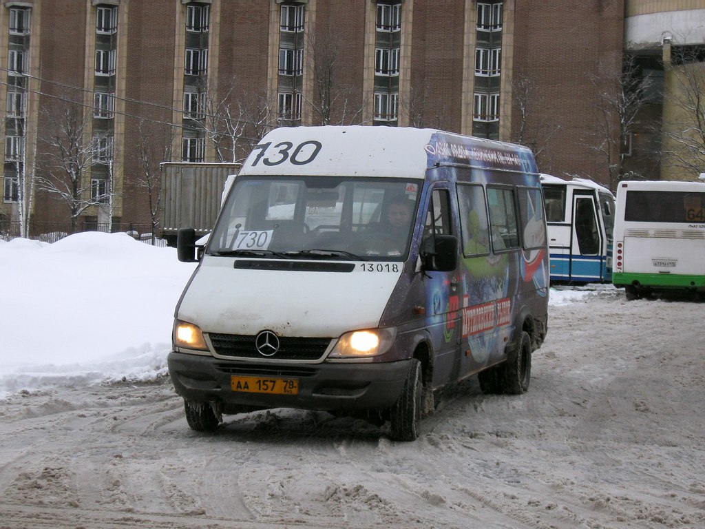 Санкт-Петербург, Mercedes-Benz Sprinter W904 408CDI № 13002