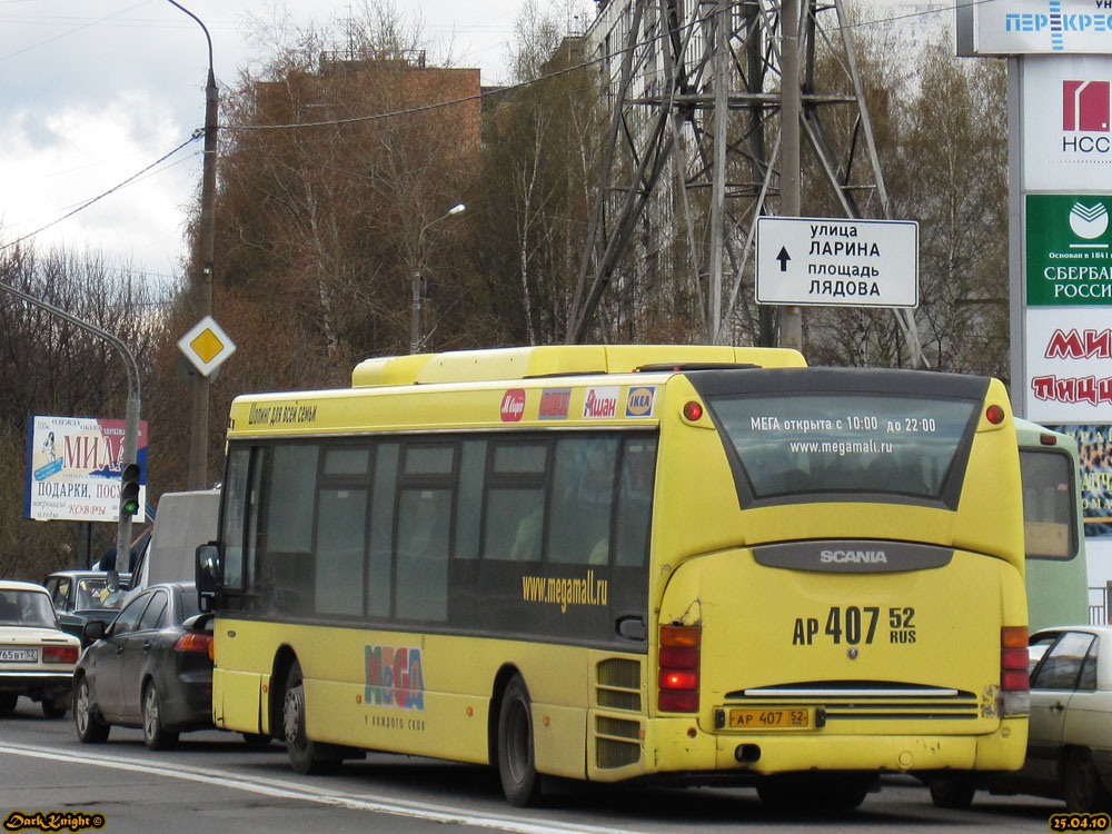 Obwód niżnonowogrodzki, Scania OmniLink I (Scania-St.Petersburg) Nr АР 407 52