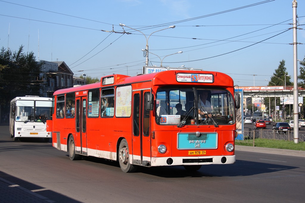 Красноярский край, MAN 192 SL200 № АМ 978 24