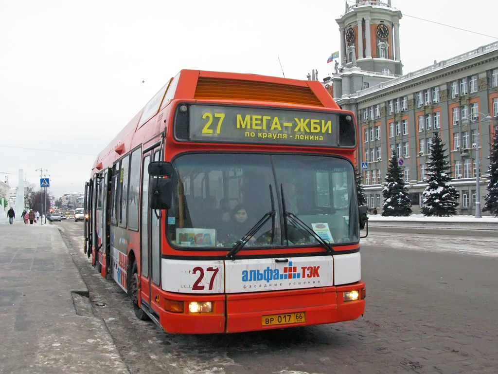 Свердловская область, DAB Citybus 15-1200C LPG № ВР 017 66