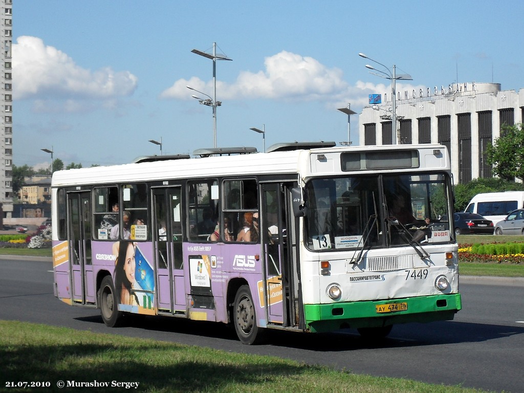 Санкт-Петербург, ЛиАЗ-5256.00 № 7449