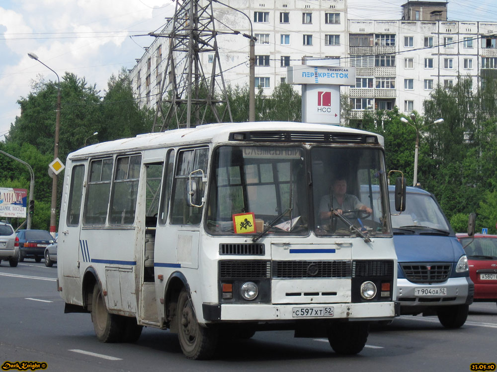 Нижегородская область, ПАЗ-3205 (00) № С 597 ХТ 52