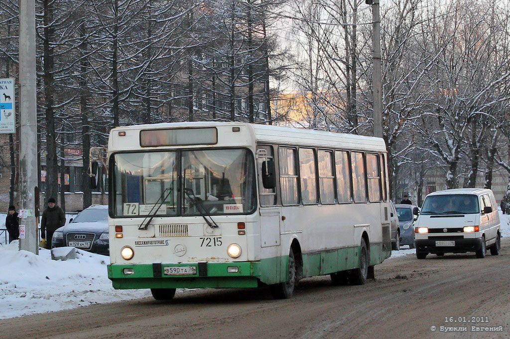 Санкт-Петербург, ЛиАЗ-5256.25 № 7215