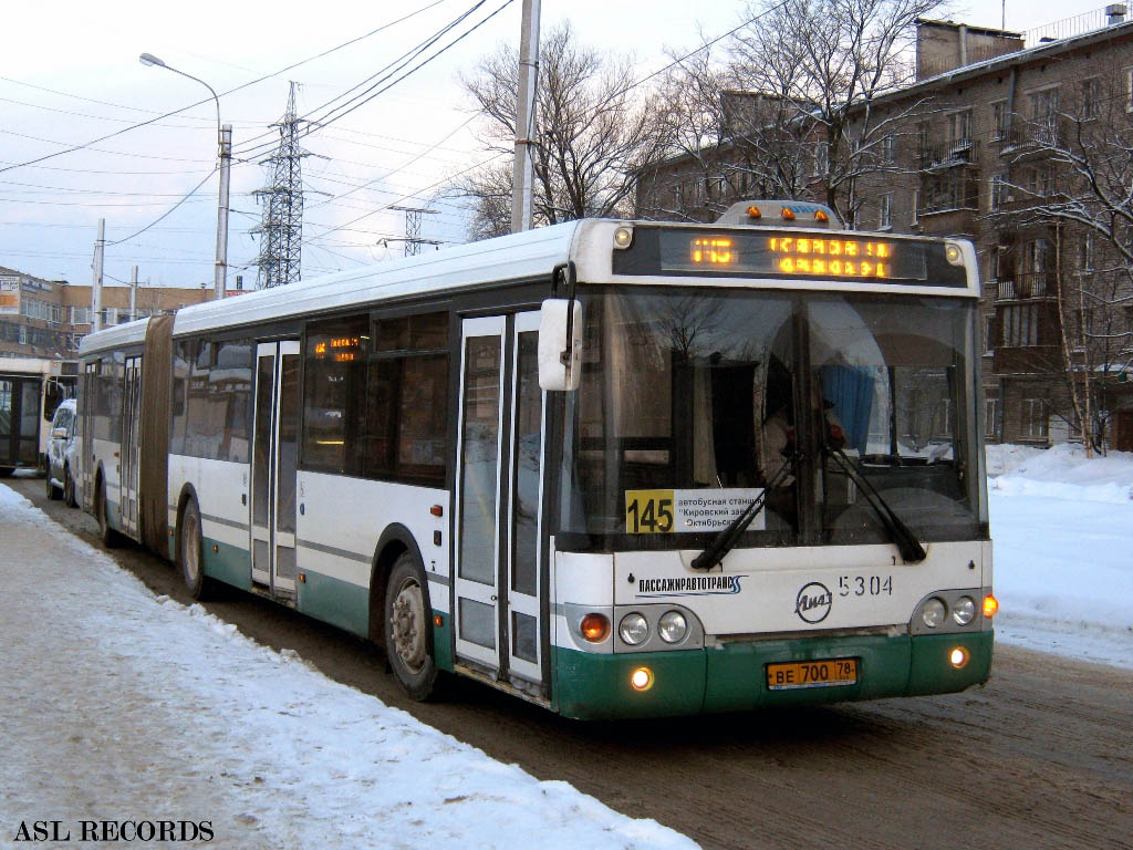 Санкт-Петербург, ЛиАЗ-6213.20 № 5304