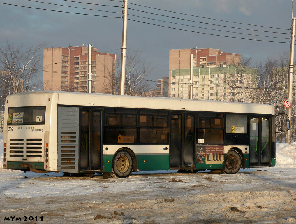 Санкт-Петербург, Волжанин-5270-20-06 "СитиРитм-12" № 1209