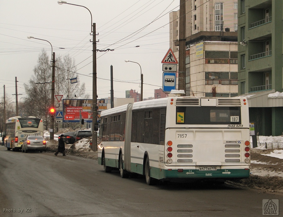 Санкт-Петербург, ЛиАЗ-6213.20 № 7157