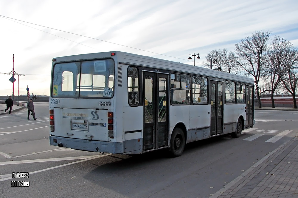 Санкт-Петербург, ЛиАЗ-5256.25 № 2360