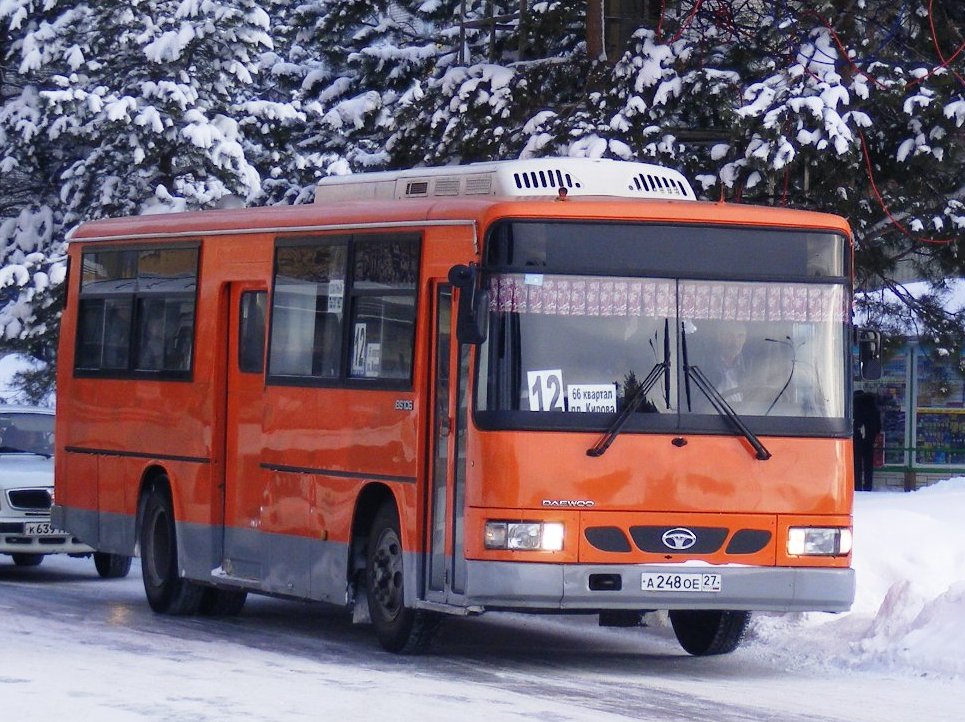 Хабаровский край, Daewoo BS106 Royal City (Busan) № А 248 ОЕ 27