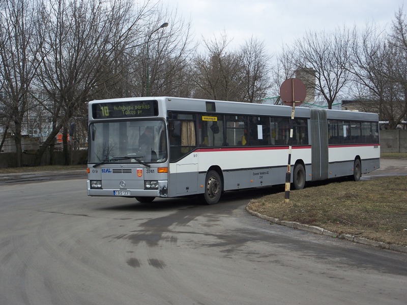 Литва, Mercedes-Benz O405GN № 92