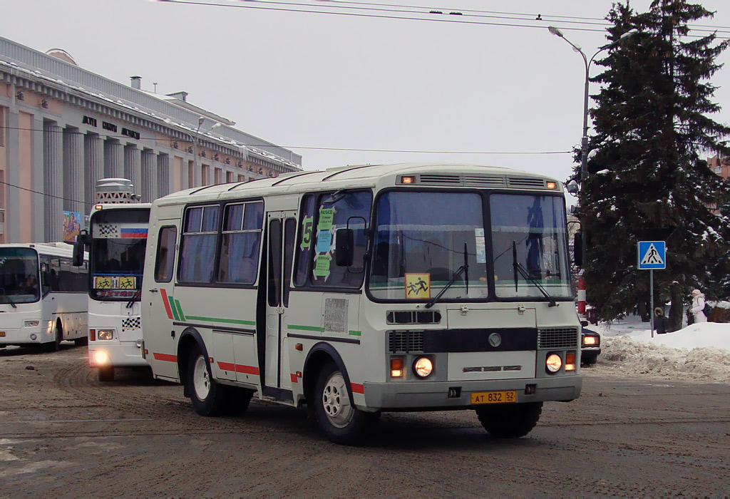 Нижегородская область, ПАЗ-32053-50 № АТ 832 52