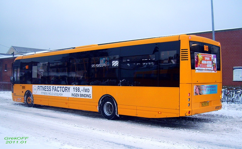 Дания, VDL Berkhof Ambassador 200 № 8727