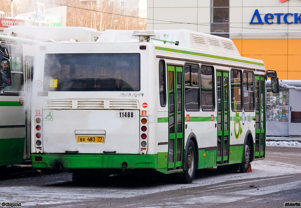 Москва, ЛиАЗ-5293.70 № 11488