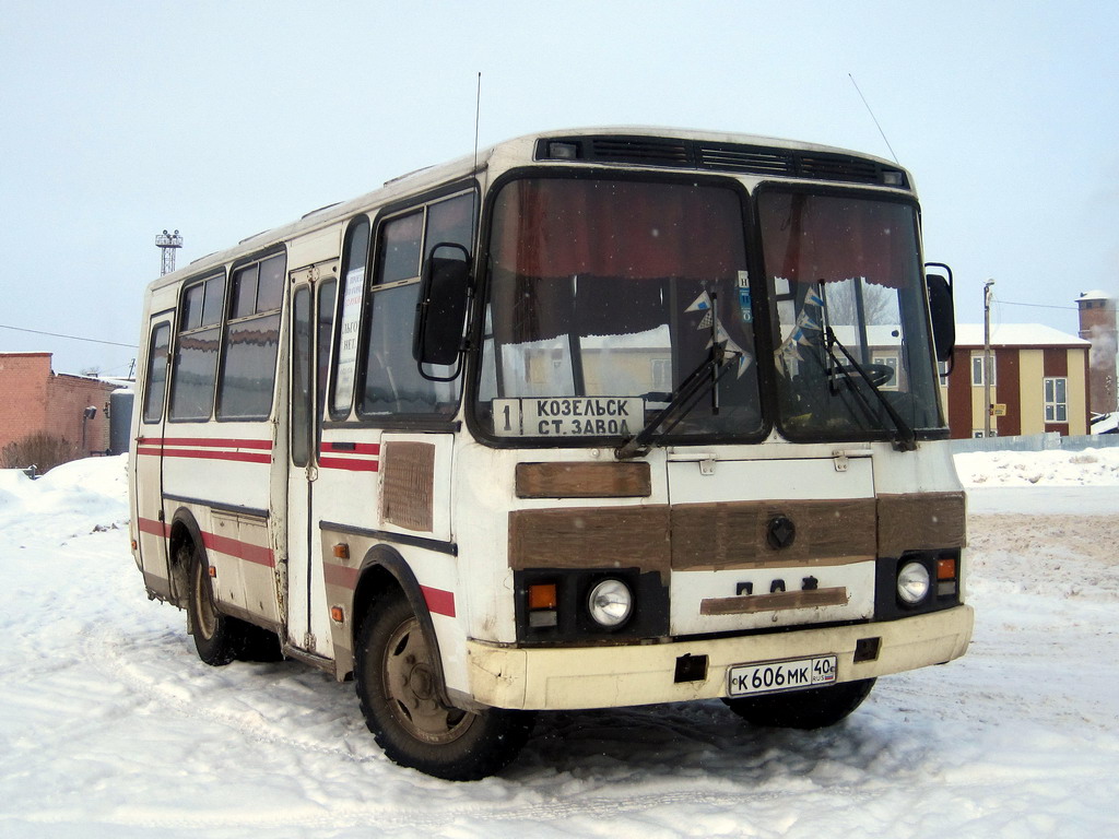 Калужская область, ПАЗ-3205-07 № К 606 МК 40